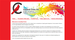 Desktop Screenshot of cardinalcolor.com